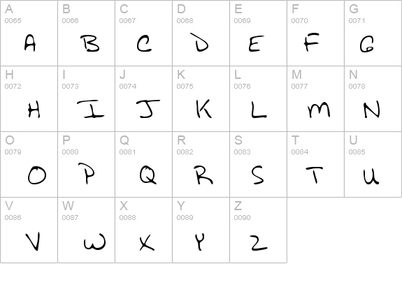 SammysHand details - Free Fonts at FontZone.net