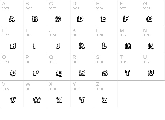SantoDomingo-DeChile details - Free Fonts at FontZone.net