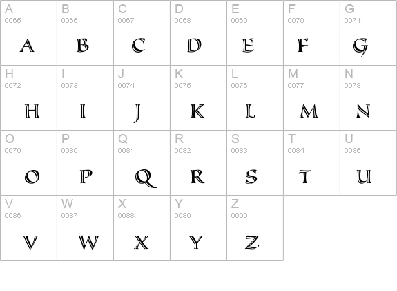 Sassafras-Sx details - Free Fonts at FontZone.net
