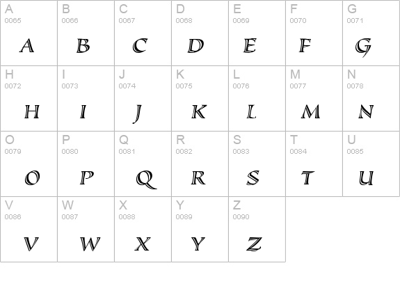 SassafrasStd-Italic details - Free Fonts at FontZone.net