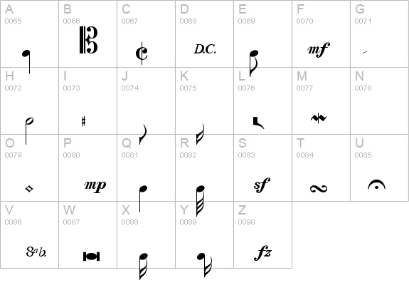 Sax n' Violins SSi details - Free Fonts at FontZone.net