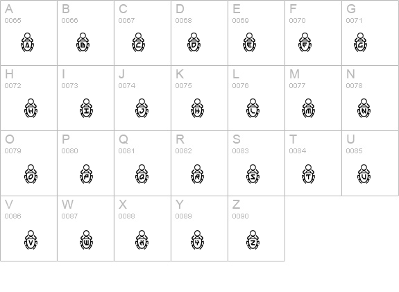 Scarab details - Free Fonts at FontZone.net