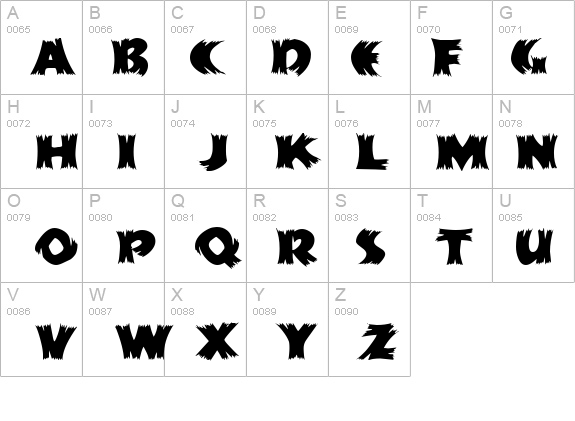 ScarecrowCondensed details - Free Fonts at FontZone.net