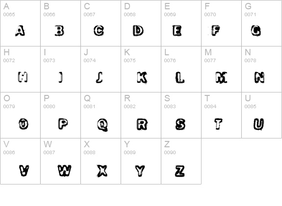 Schizoid Trout details - Free Fonts at FontZone.net