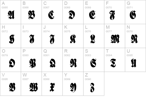 Schmale Anzeigenschrift details - Free Fonts at FontZone.net