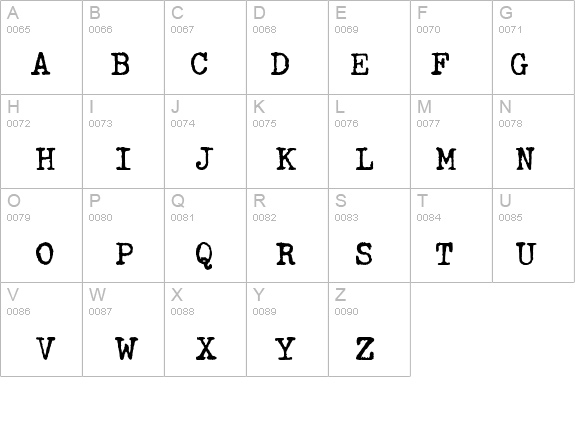 SchmutzICG details - Free Fonts at FontZone.net