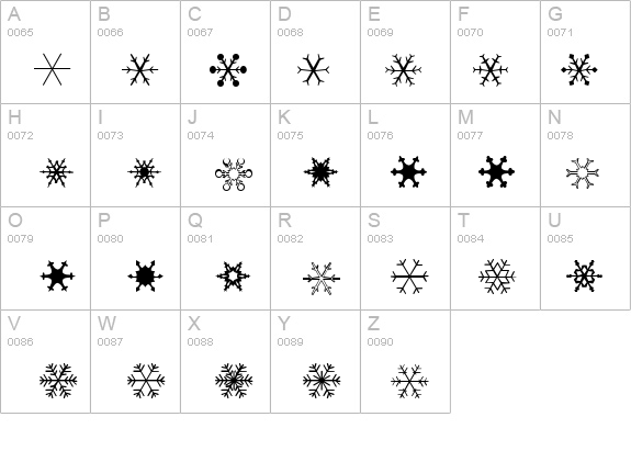 SchneeFlakenTwo details - Free Fonts at FontZone.net
