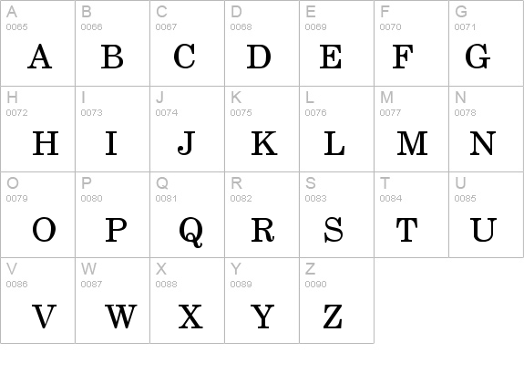 Schoolbook Regular details - Free Fonts at FontZone.net