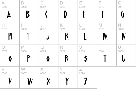 Schrill AOE details - Free Fonts at FontZone.net