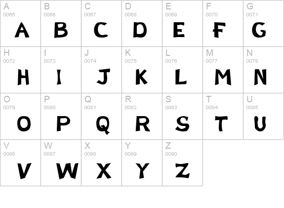 Schwarz Regular details - Free Fonts at FontZone.net
