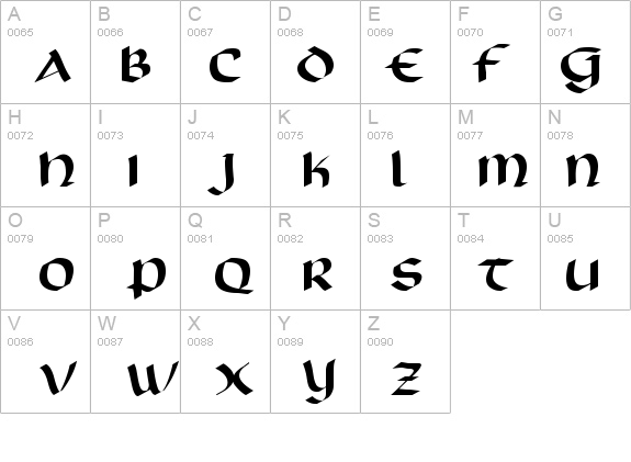 Scotford Regular details - Free Fonts at FontZone.net