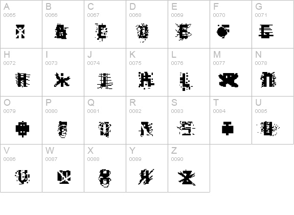 ScratchedOut details - Free Fonts at FontZone.net