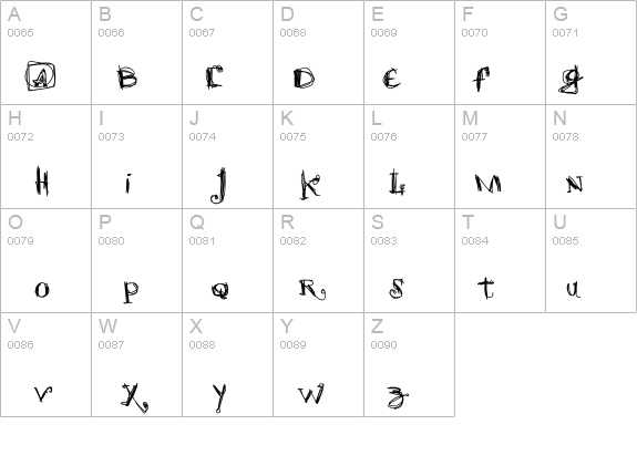 scretch details - Free Fonts at FontZone.net
