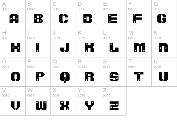 Screwed AOE details - Free Fonts at FontZone.net