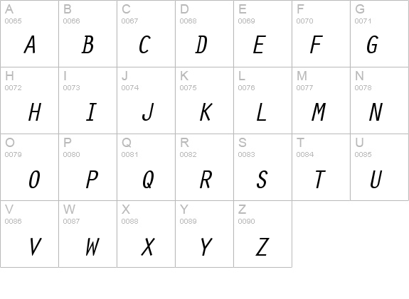 Scribe SSi Italic Small Caps details - Free Fonts at FontZone.net