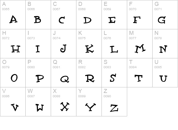 Scrubadoo details - Free Fonts at FontZone.net
