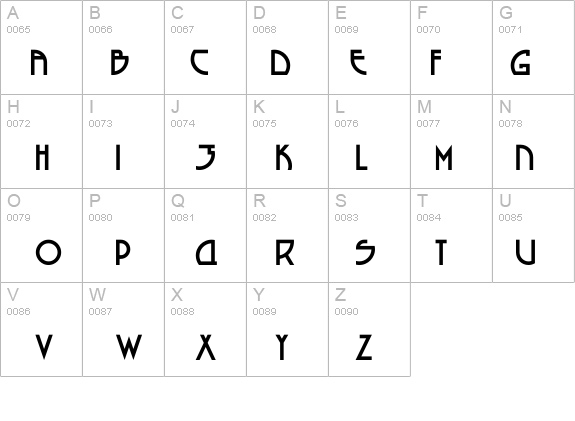 Seized Future A details - Free Fonts at FontZone.net