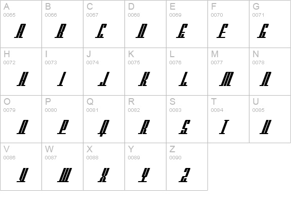 SF Americana Dreams Bold details - Free Fonts at FontZone.net