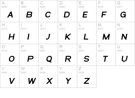 SF Arborcrest Heavy Oblique details - Free Fonts at FontZone.net