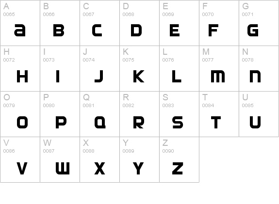 SF Automaton Condensed details - Free Fonts at FontZone.net