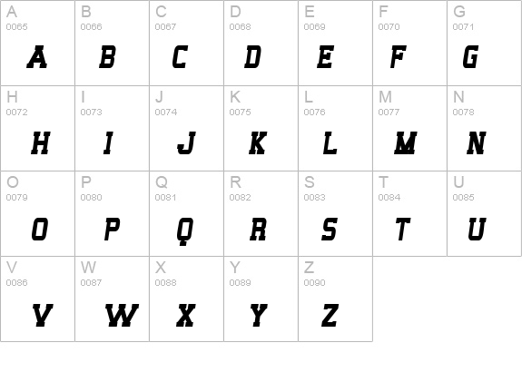 SF Big Whiskey Condensed Bold details - Free Fonts at FontZone.net