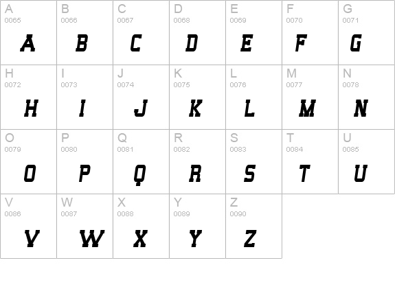 SF Big Whiskey Condensed details - Free Fonts at FontZone.net