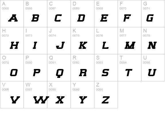 SF Big Whiskey Extended Bold details - Free Fonts at FontZone.net