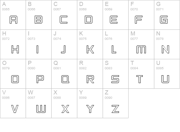 SF Chaerilidae Outline details - Free Fonts at FontZone.net