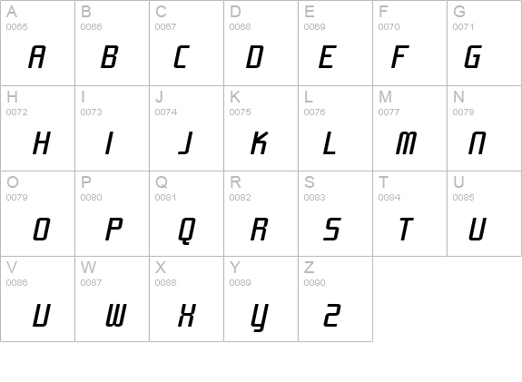 SF Chrome Fenders Extended Oblique details - Free Fonts at FontZone.net