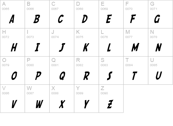 SF Comic Script Condensed details - Free Fonts at FontZone.net