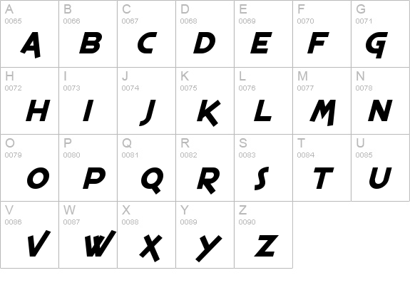 SF Espresso Shack Bold Italic details - Free Fonts at FontZone.net