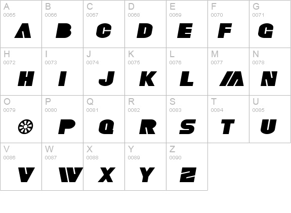 SF Fortune Wheel Extended Italic details - Free Fonts at FontZone.net