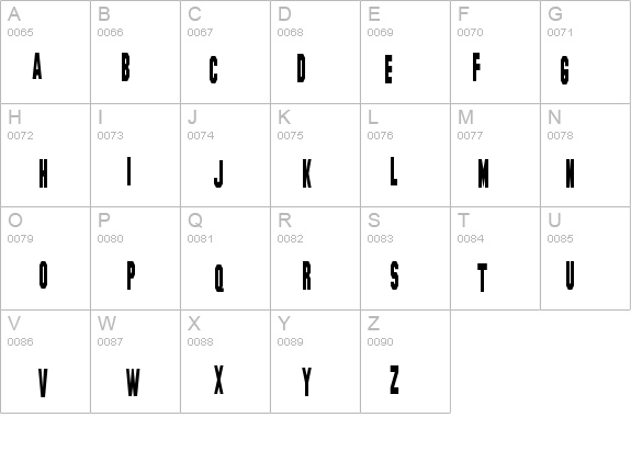 SF Hollywood Hills Condensed details - Free Fonts at FontZone.net