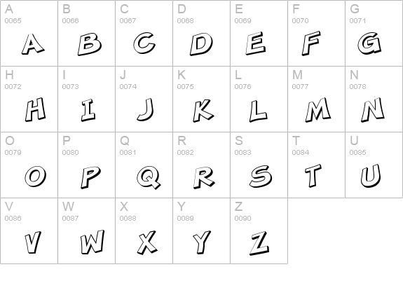 SF Minced Meat Shaded details - Free Fonts at FontZone.net