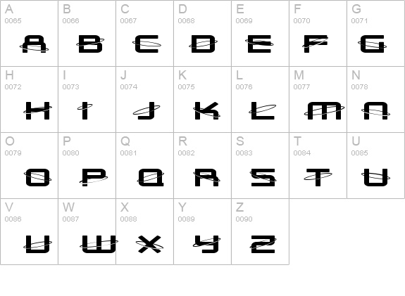 SF Outer Limits ExtUpright details - Free Fonts at FontZone.net