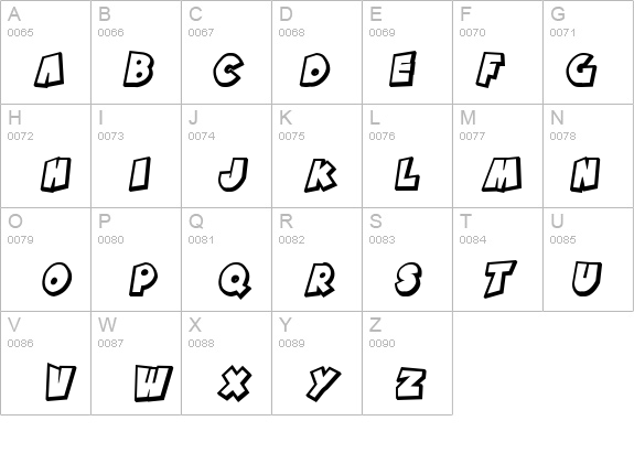 SF Pale Bottom Shaded Oblique details - Free Fonts at FontZone.net