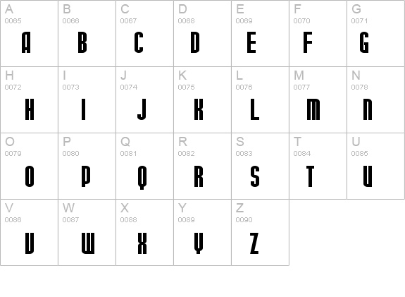 SF Port McKenzie Extended Bold details - Free Fonts at FontZone.net