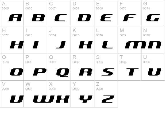 SF Quartzite Extended Italic details - Free Fonts at FontZone.net