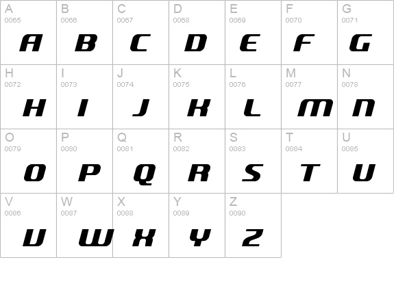 SF Quartzite Italic details - Free Fonts at FontZone.net