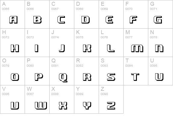 SF Quartzite Shaded details - Free Fonts at FontZone.net