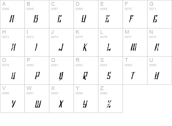 SF Shai Fontai Distressed Oblique details - Free Fonts at FontZone.net