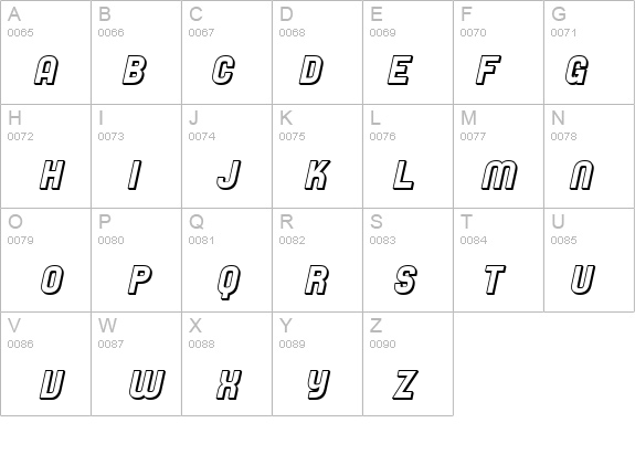 SF Speedwaystar Shaded Oblique details - Free Fonts at FontZone.net