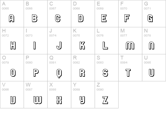 SF Speedwaystar Shaded details - Free Fonts at FontZone.net
