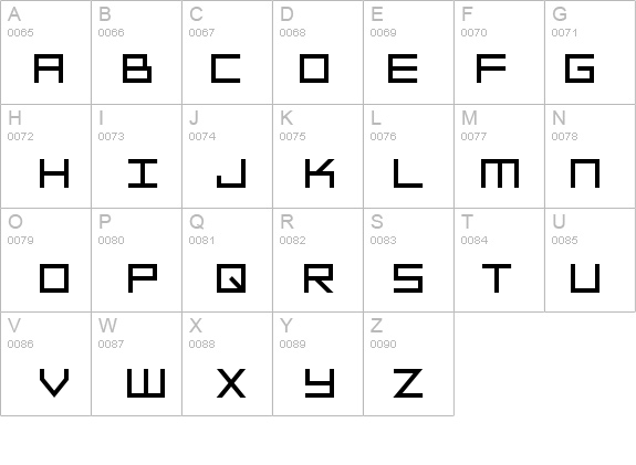 SF Square Head details - Free Fonts at FontZone.net
