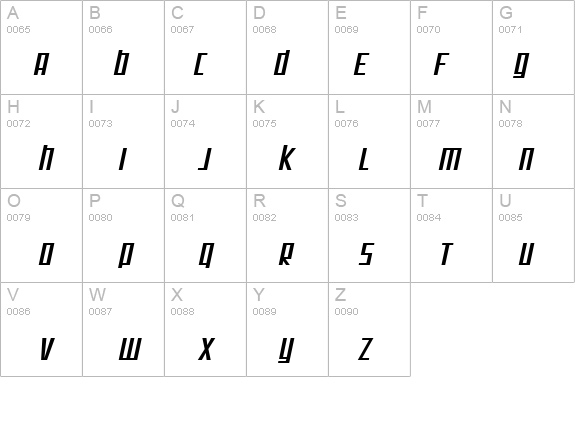 SF Square Root Extended Oblique details - Free Fonts at FontZone.net