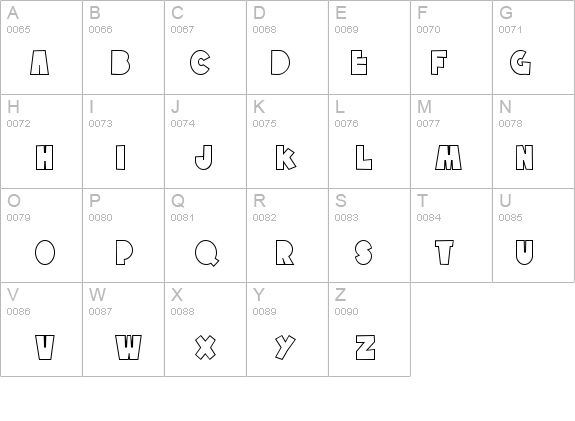 SF Tattle Tales Outline details - Free Fonts at FontZone.net
