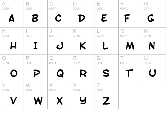 SF Toontime Blotch Bold details - Free Fonts at FontZone.net