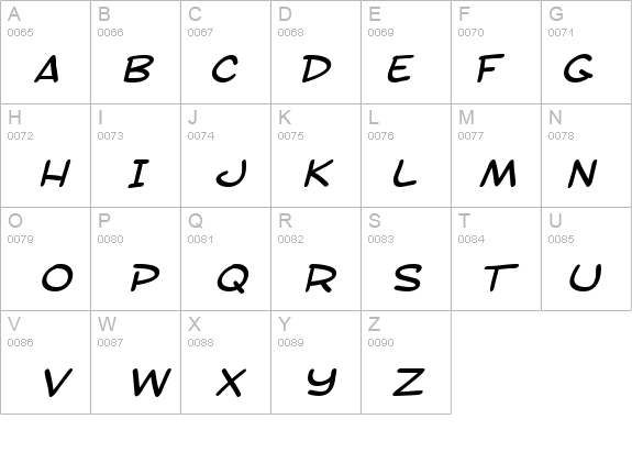 SF Toontime Extended Italic details - Free Fonts at FontZone.net