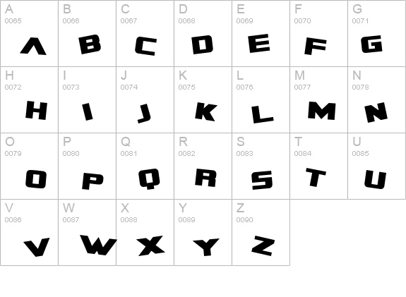 SF Zero Gravity Bold details - Free Fonts at FontZone.net