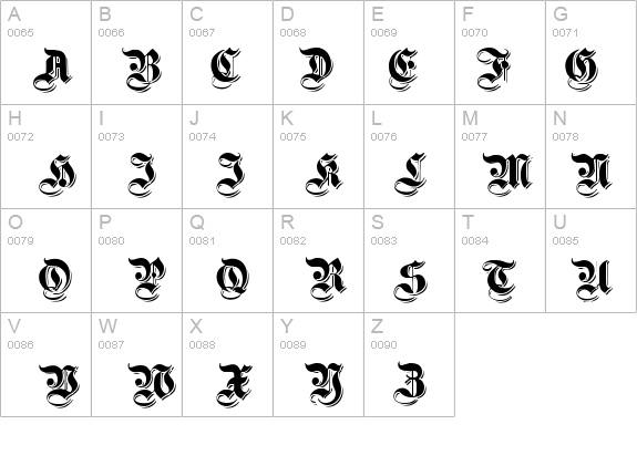 ShadowedGermanica details - Free Fonts at FontZone.net